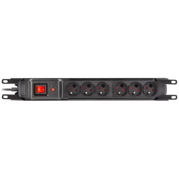 Armac Listwa zasilająca M6 Rack 19" 3m 6x 230V (M6/30/R/CZ/IEC) 8497801 5904722197435