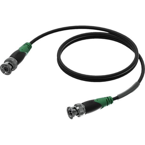 Kabel Procab BNC - BNC 1m czarny (CLV156/1) 8500858 5414795024861