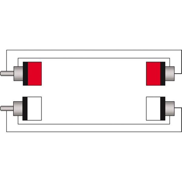 Kabel Procab RCA (Cinch) x2 - RCA (Cinch) x2 1.5m czarny (CLA850/1.5) 8500914 5414795030190