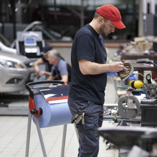 Tork Tork - Czyściwo papierowe w dużej roli do trudnych zabrudzeń, 3-warstwowe, ekstra chłonne, premium - Niebieski 8503878 7322540183795