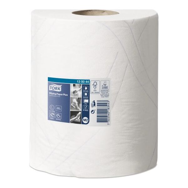 Tork Tork - Czyściwo papierowe w roli, 2-warstwowe, premium - Białe 8503896 7322540183450