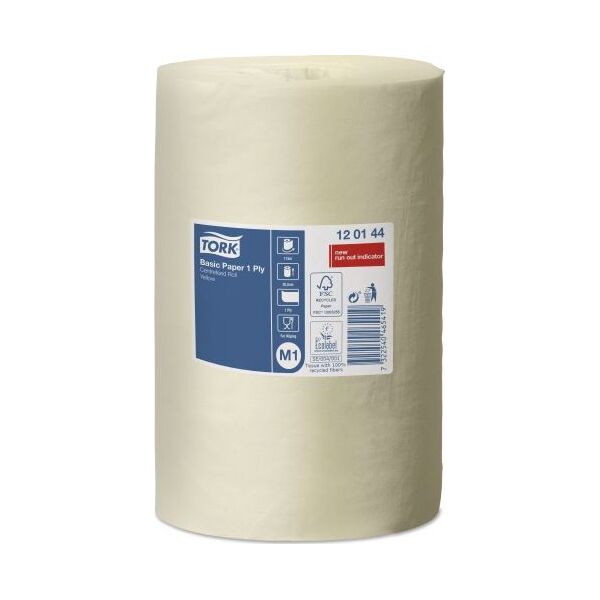 Tork Tork - Czyściwo w mini roli centralnego dozowania do podstawowych zabrudzeń, żółte - 115 m 8503899 7322540465426