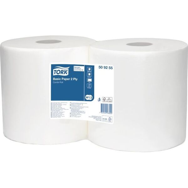 Tork Tork - Czyściwo w roli do podstawowych zadań, białe - 184 m 8503901 7322540578492