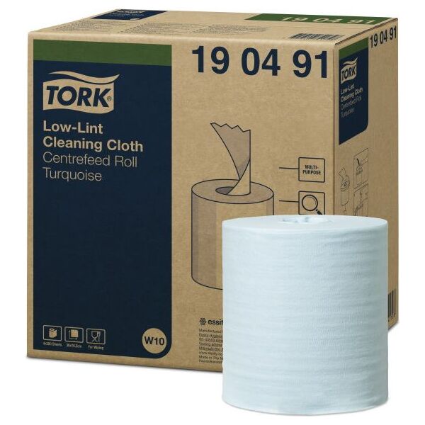 Tork Tork - Czyściwo włókninowe o niskim stopniu pylenia, premium - turkusowe 8503912 7322540741728