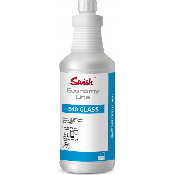 Swish Swish E40 Preparat do czyszczenia powierzchni szklanych 5 l 8504147 5907222514153