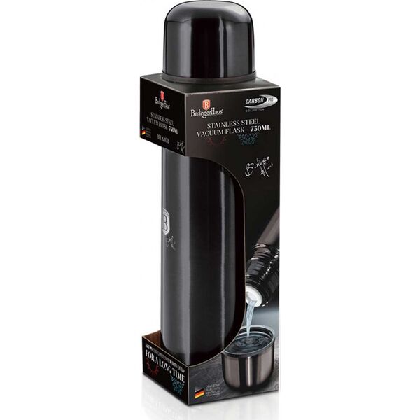 Berlinger Haus Termos turystyczny BH-6402 0.5 l Czarny 8535886 5999108423857