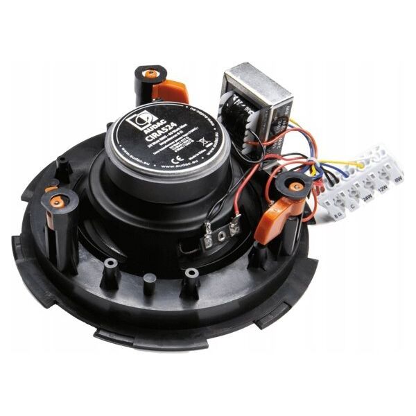 Audac AUDAC CIRA524/W QuickFit™ 2-way 5 1/4" ceiling speaker with TwistFix™ grill White version, 8? &" 8541897 5414795042339