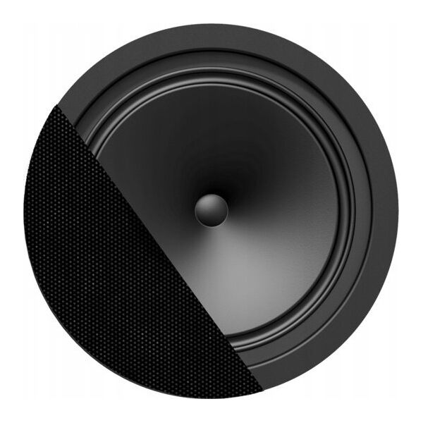 Audac AUDAC CENA812/B SpringFit™ 8" ceiling speaker Black version - 8Ω and 100V 8541902 5414795042551
