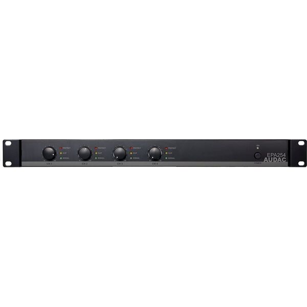 Audac AUDAC EPA254 Quad-channel Class-D amplifier 4 x 250W - crossover 8541941 5414795039186