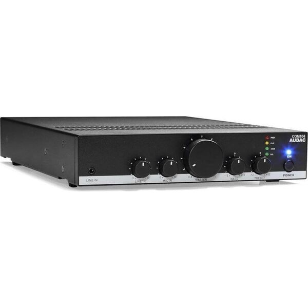 Audac AUDAC COM104 Public Address Amplifier 40W 100V 8541954 5414795041318