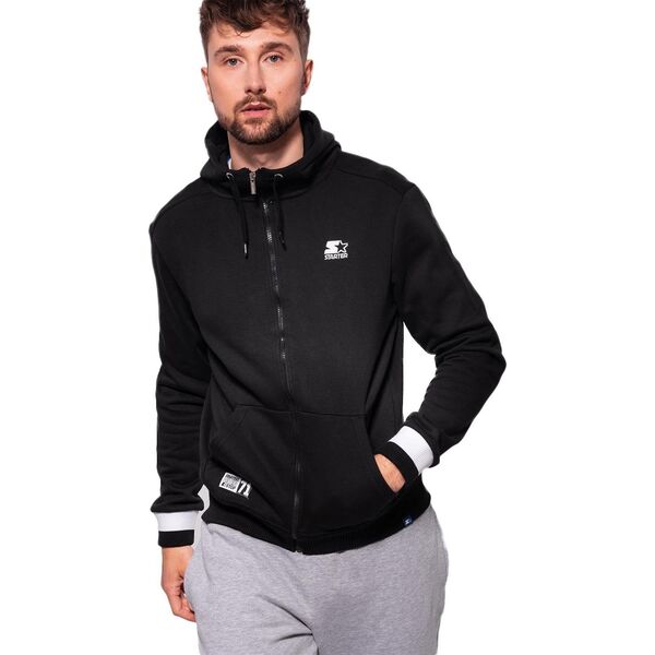 Starter Blue Label Bluza z kapturem męska Starter BLUE LABEL czarna SMG-004-BD-200 M 8578994 5903068019050