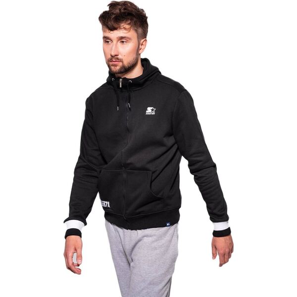 Starter Blue Label Bluza z kapturem męska Starter BLUE LABEL czarna SMG-004-BD-200 M 8578994 5903068019050