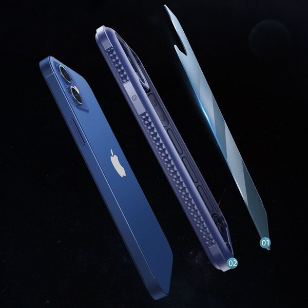 Joyroom Joyroom Frigate Series pancerne wytrzymałe etui do iPhone 12 Pro Max niebieski (JR-BP772) 8588425 6941237130020