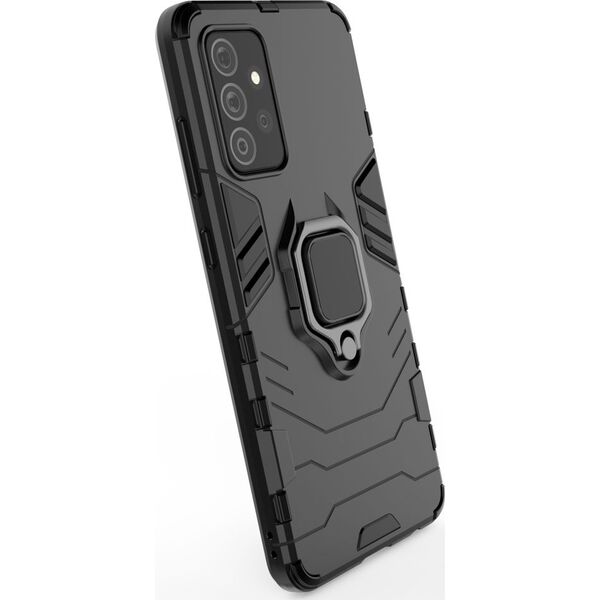 Hurtel Ring Armor pancerne hybrydowe etui pokrowiec + magnetyczny uchwyt Samsung Galaxy A72 4G niebieski 8588915 9111201925427