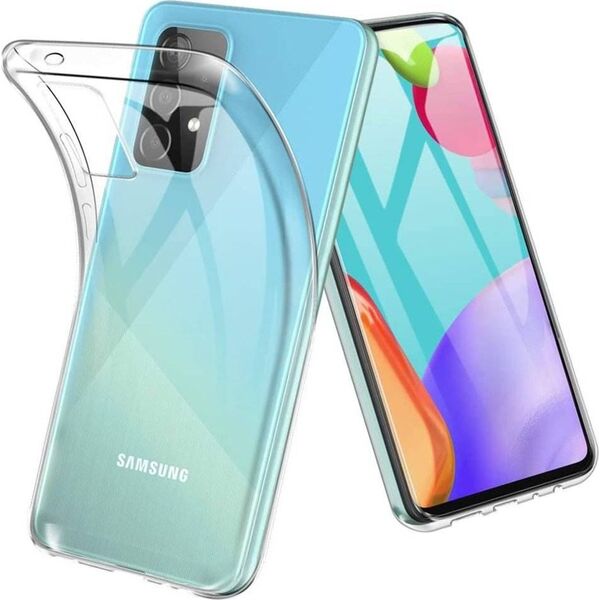 Etui SAMSUNG GALAXY A72 5G Jelly Case Mercury silikonowe transparentne 8598446 8809793482343