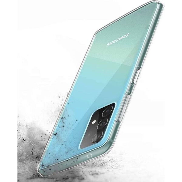 Etui SAMSUNG GALAXY A72 5G Jelly Case Mercury silikonowe transparentne 8598446 8809793482343