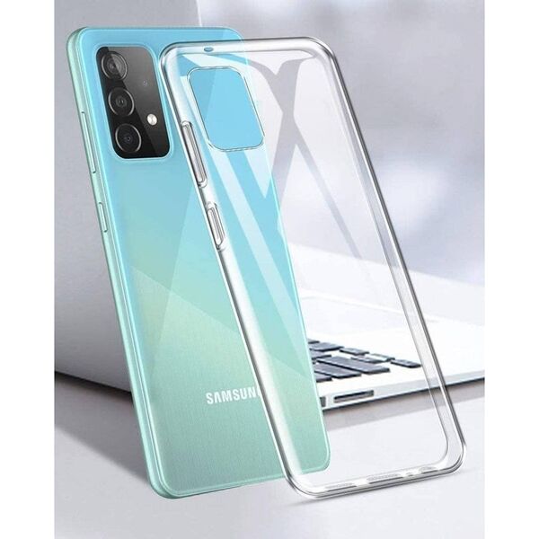 Etui SAMSUNG GALAXY A72 5G Jelly Case Mercury silikonowe transparentne 8598446 8809793482343