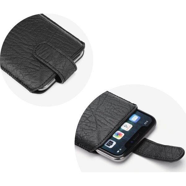 ForCell Futerał Skórzany Forcell Slim Kora 2 - do Nokia E52/515 czarny 8603350 5901737180469