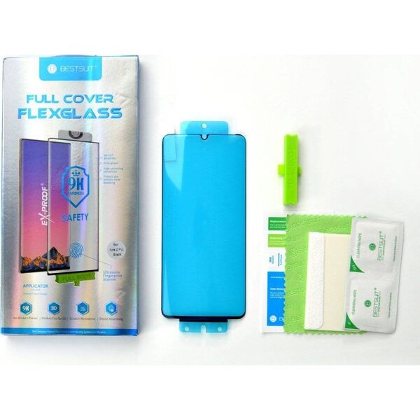 Hurtel 3D Edge Nano Flexi Glass folia szklana szkło hartowane na cały ekran z ramką Xiaomi Mi 11 przezroczysty 8603853 9111201929869