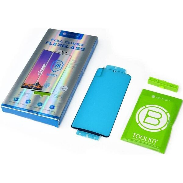 Hurtel 3D Edge Nano Flexi Glass folia szklana szkło hartowane na cały ekran z ramką Xiaomi Mi 11 przezroczysty 8603853 9111201929869