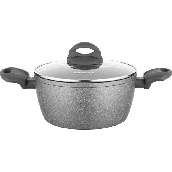 Florina Garnek aluminiowy Florina Lava Stone szary 20 cm 2,4 l 8609257 5901832394655