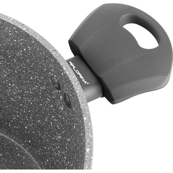 Florina Garnek aluminiowy Florina Lava Stone szary 20 cm 2,4 l 8609257 5901832394655