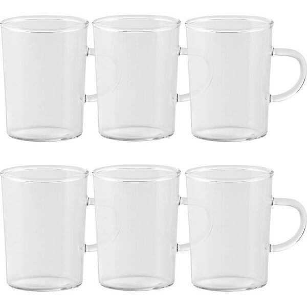 Termisil Komplet szklanki żaroodporne Termisil 220 ml 6 szt 8609484 5901423006240