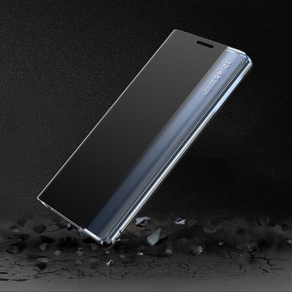 Hurtel Sleep Case pokrowiec etui z klapką typu Smart Cover Xiaomi Redmi K40 Pro+ / K40 Pro / K40 / Poco F3 niebieski 8616315 9111201931244