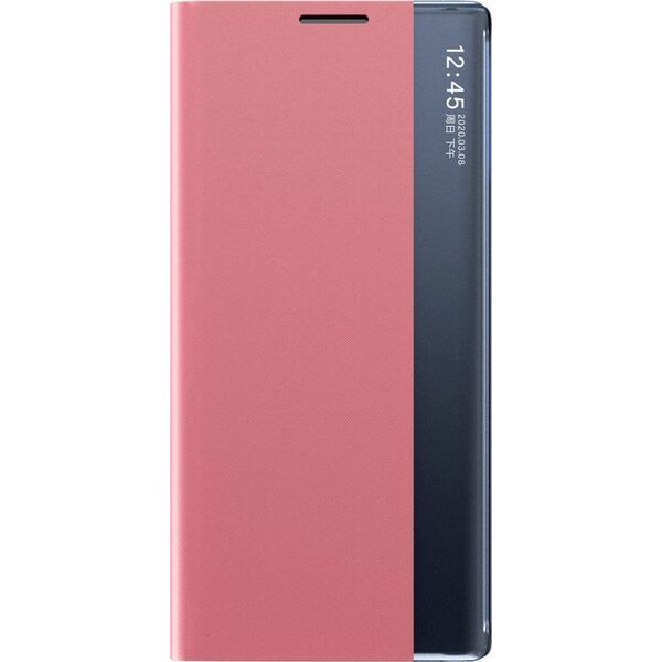Hurtel Sleep Case pokrowiec etui z klapką typu Smart Cover Xiaomi Redmi K40 Pro+ / K40 Pro / K40 / Poco F3 różowy 8616316 9111201931251