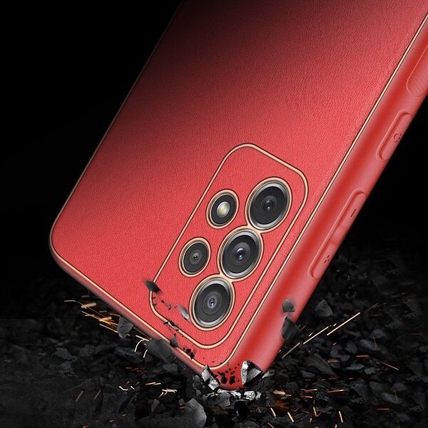 Dux Ducis Dux Ducis Yolo eleganckie etui pokrowiec ze skóry ekologicznej Samsung Galaxy A72 4G czerwony 8622097 6934913050422