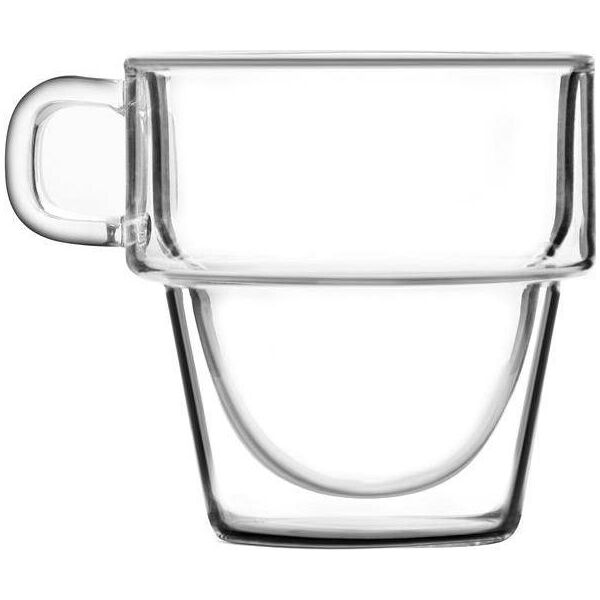 Vialli Design Szklanki termiczne do espresso 6szt. 150ml Senso 27435 8626313 5901638727435