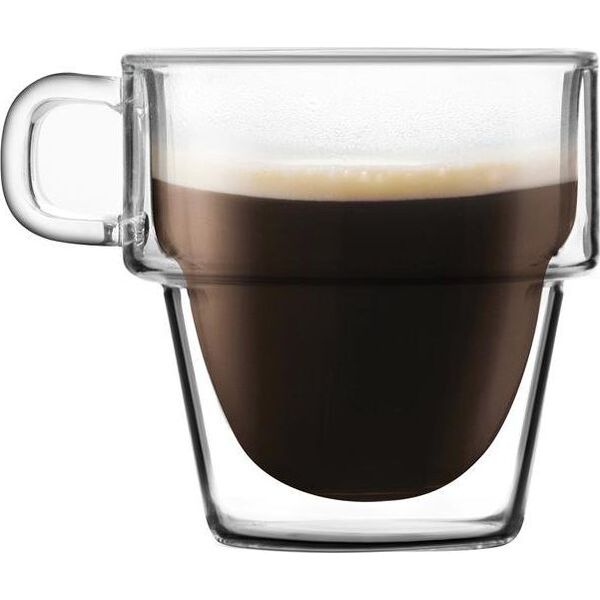 Vialli Design Szklanki termiczne do espresso 6szt. 150ml Senso 27435 8626313 5901638727435
