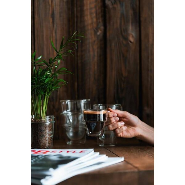 Vialli Design Szklanki termiczne do espresso 6szt. 150ml Senso 27435 8626313 5901638727435