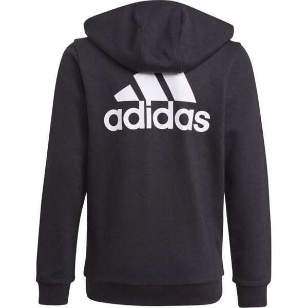 Adidas adidas Essentials Full-Zip Hoodie Jr GN4020 Czarne 140 8641440 4064036061424