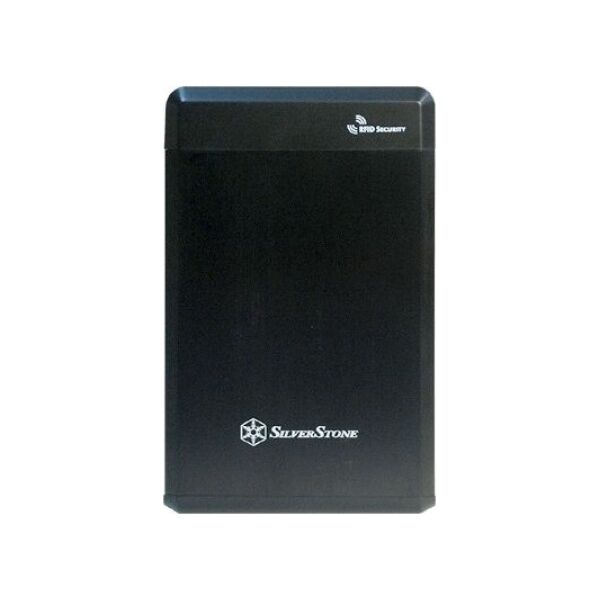 Kieszeń SilverStone 2.5" SATA - USB 2.0 Treasure TS01 Czarna (SST-TS01B) 8651712 4710713965034