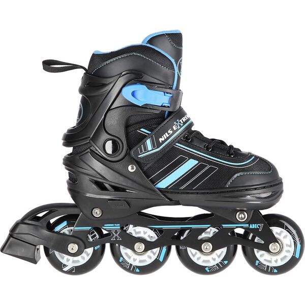 Rolki Nils Extreme NH18191 z wymienną płozą regulowane czarne r. 39-43 8668647 5907695589702