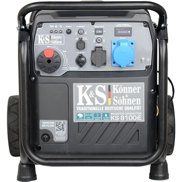 Agregat Könner & Söhnen KS8100iEATSR 8000 W 1-fazowy 8680008 4260405364725