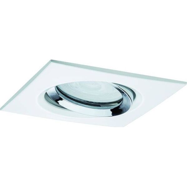 Paulmann Oprawa wbudowana Nova Plus IP65 ruchoma 1x6W 230V4000K GU10 51mm Biały Mat Chrom/Aluminium 8680620 4000870936740