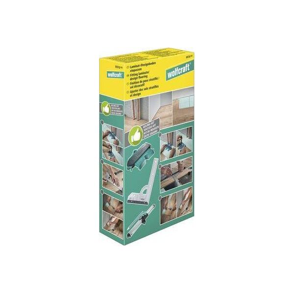Wolfcraft Zestaw do dopasowywania paneli laminowanych i projektowania podłogi WF6976000 8680783 4006885697607