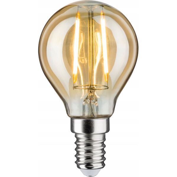 Paulmann Źródło LED Vintage Kropla 2W E14 230V Złoty 1700K 8686831 4000870285251