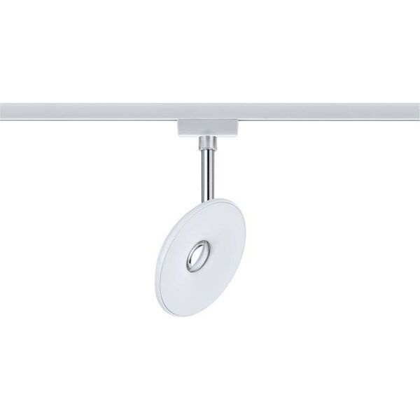 Paulmann URail Spot Sphere 7,4W Biały Chrom ściemnialny 8687444 4000870969373