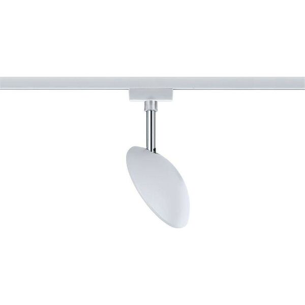 Paulmann URail Spot Sphere 7,4W Biały Chrom ściemnialny 8687444 4000870969373
