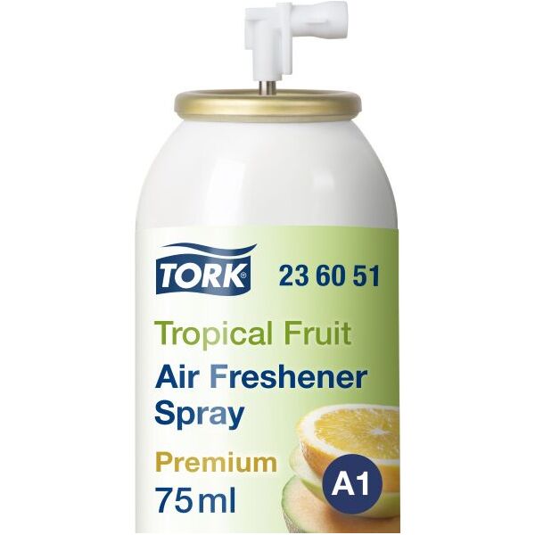 Tork Tork - Odświeżacz powietrza w aerozolu, 75 ml - Owoce tropikalne 8697975 7322540030105