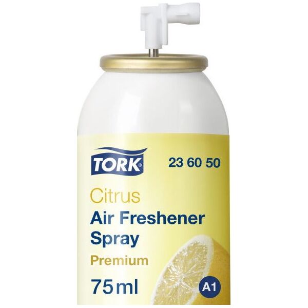 Tork Tork - Odświeżacz powietrza w aerozolu, 75 ml - Cytrusowy 8697978 7322540030082