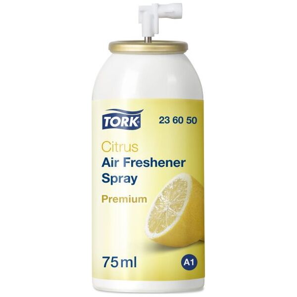 Tork Tork - Odświeżacz powietrza w aerozolu, 75 ml - Cytrusowy 8697978 7322540030082