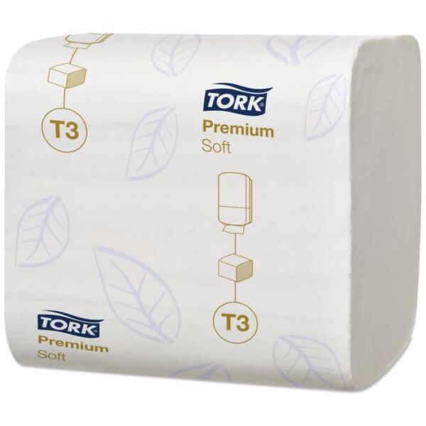 Tork Tork - Papier toaletowy w składce, biały - Miękki Premium 8697999 7310791004242
