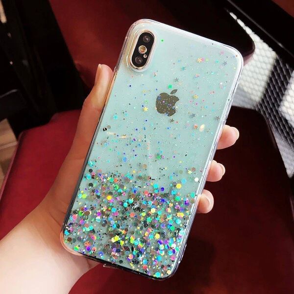 Wozinsky Wozinsky Star Glitter błyszczące etui pokrowiec z brokatem Xiaomi Mi 11 przezroczysty 8699778 9111201932487