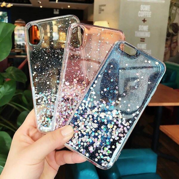 Wozinsky Wozinsky Star Glitter błyszczące etui pokrowiec z brokatem Xiaomi Mi 11 przezroczysty 8699778 9111201932487