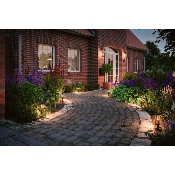 Paulmann Outdoor Plug & Shine Słupek mini Classic IP44 160lm 3000K 24V Antracyt 8718048 4000870943236
