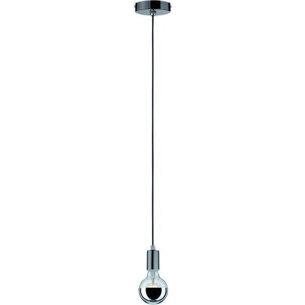 Lampa wisząca Paulmann Larus Lampa wisząca IP44 max. 1x20W E27 230V Czarny Chrom Metal 8718052 4000870797549